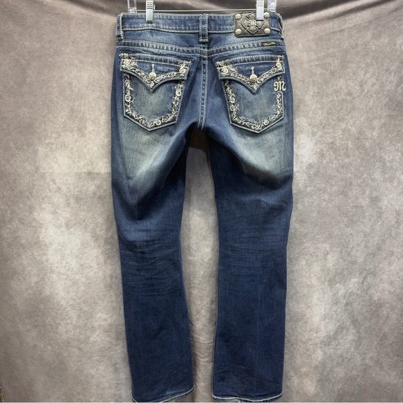 Miss Me Denim Jeans Boot Cut Size 30 - Picture 5 of 8